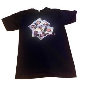 Maroon 5 Red Pill Blues Tour 2018 Cities Black T-Shirt Size Small